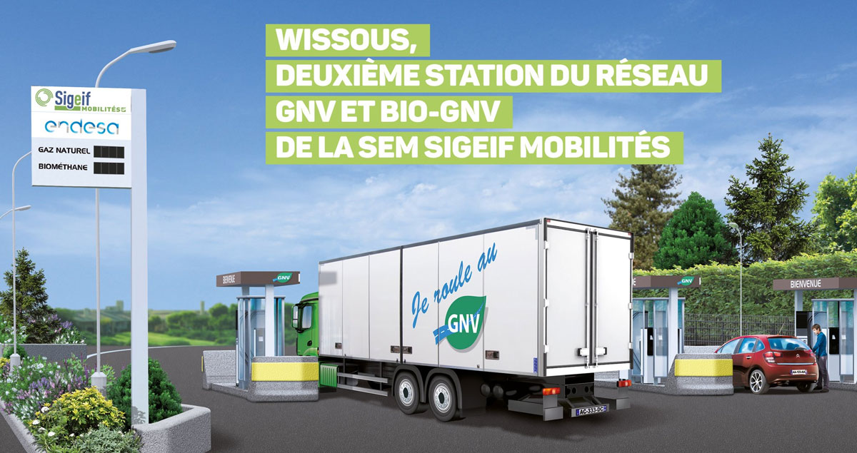 Endesa sélectionné par Sigeif Mobilités pour construire et opérer la station GNV de Wissous