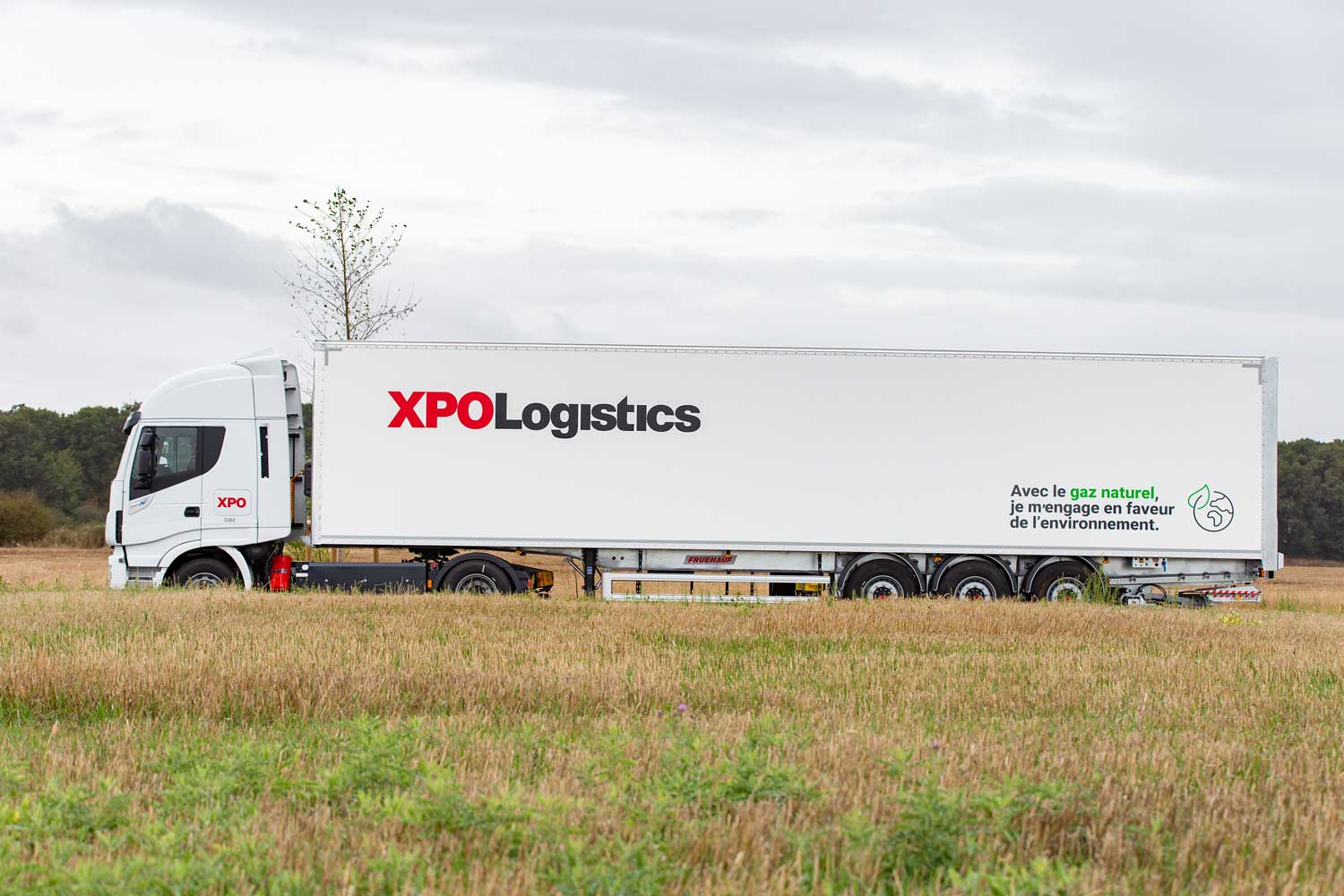 Des camions au gaz naturel pour le Tour de France