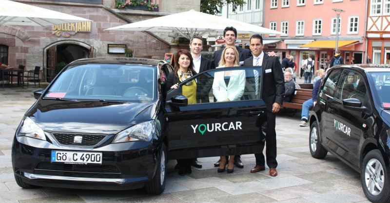 Des voitures GNV en autopartage à Göttingen