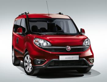 Face avant du nouveau Fiat Doblo GNV
